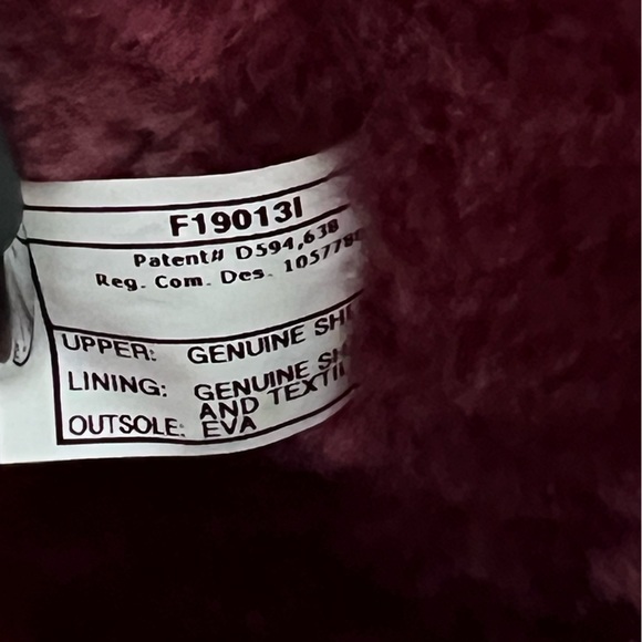 UGG Swarovski Super Sparkly Bling Red Burgundy US 6 / EU 37 - Picture 4 of 8
